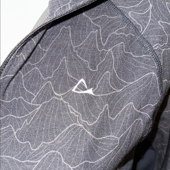 Paradox Pullover Merino Wool Blend Base Layer 1/4 Zip Black Grey Women's Size S - Picture 3 of 14